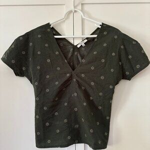 Madewell short-sleeved blouse (size 00)